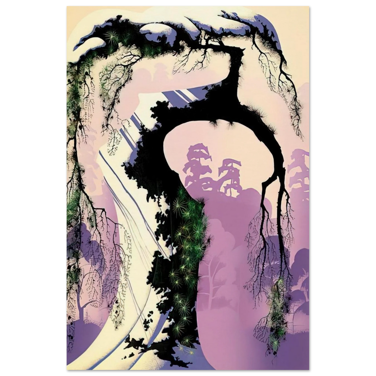 Norway Pine Poster | Eyvind Earle Poster | Eyvind Earle Prints