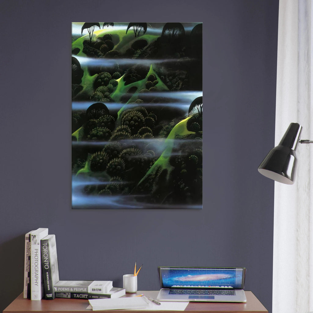 Early Morning Fog Canvas | Eyvind Earle Canvas | Eyvind Earle Prints