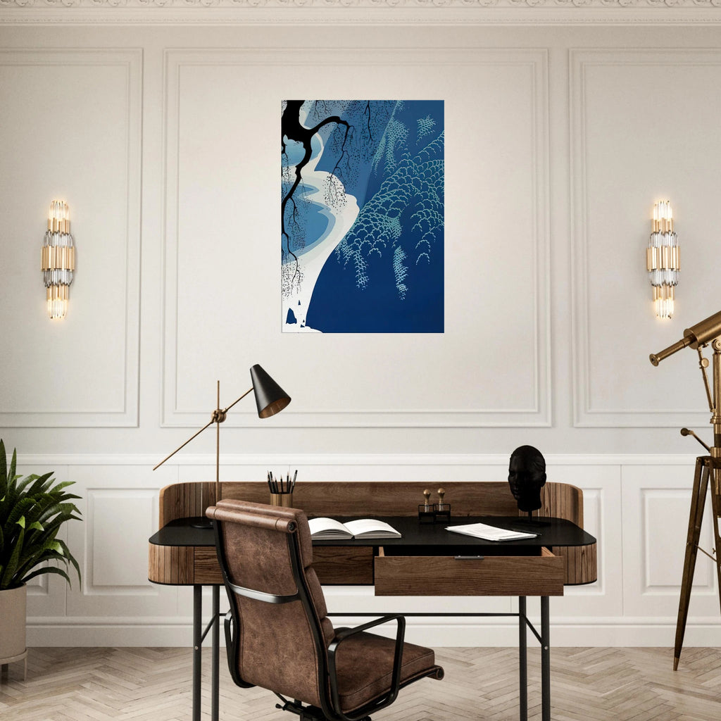 Big Sur and Branch Canvas | Eyvind Earle Canvas | Eyvind Earle Prints