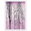 Winter woods Framed Poster | Eyvind Earle Framed Prints Wall Art | Eyvind Earle Prints