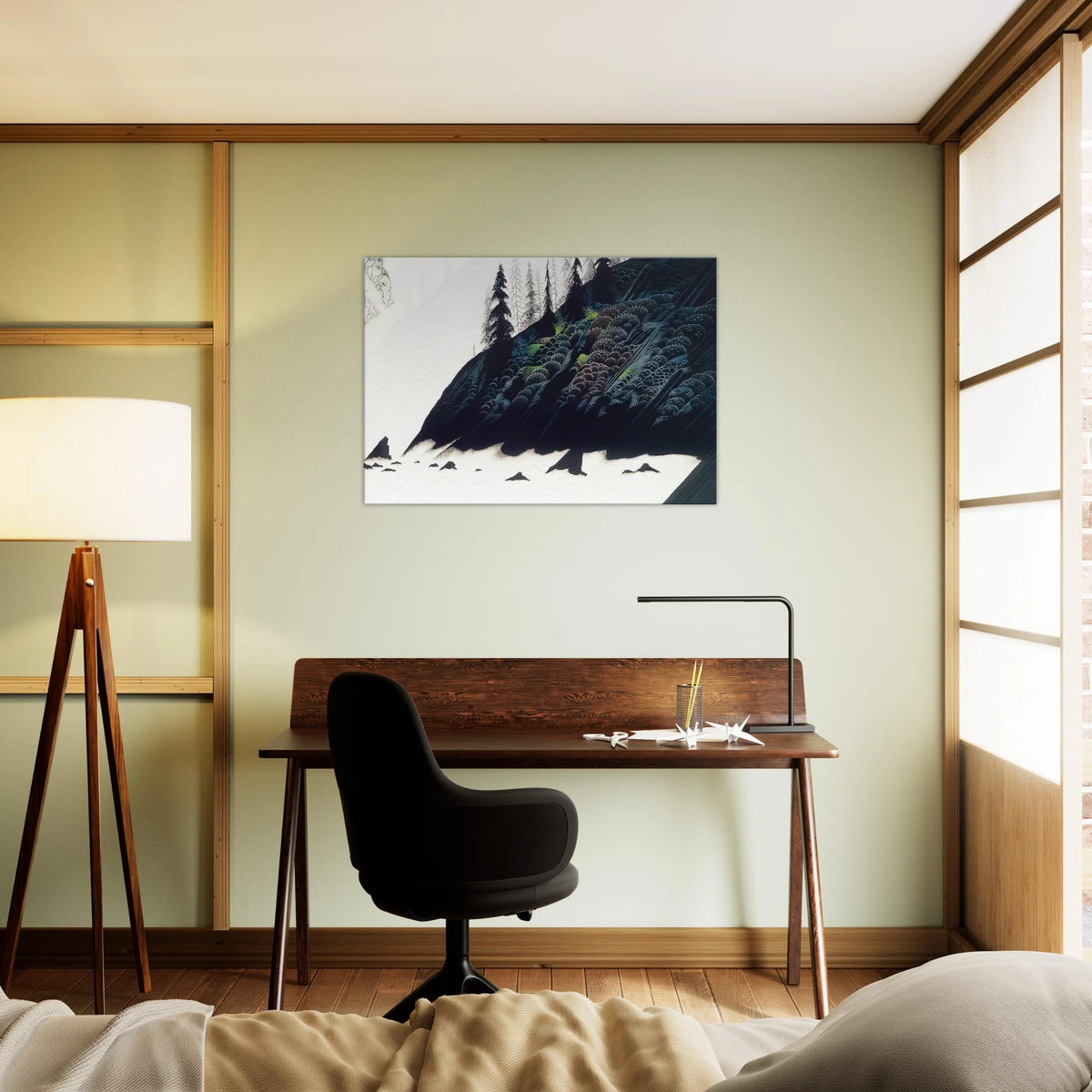 Spruce Redwoods and Pine Canvas | Eyvind Earle Canvas | Eyvind Earle Prints