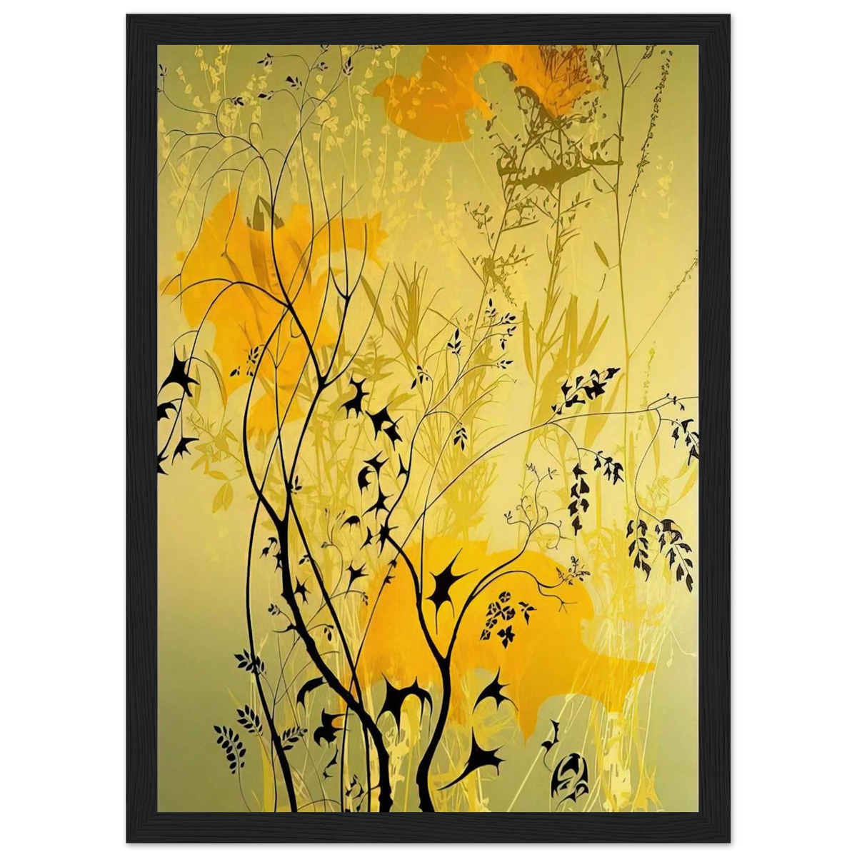 Wild Flowers Framed Poster | Eyvind Earle Framed Prints Wall Art | Eyvind Earle Prints