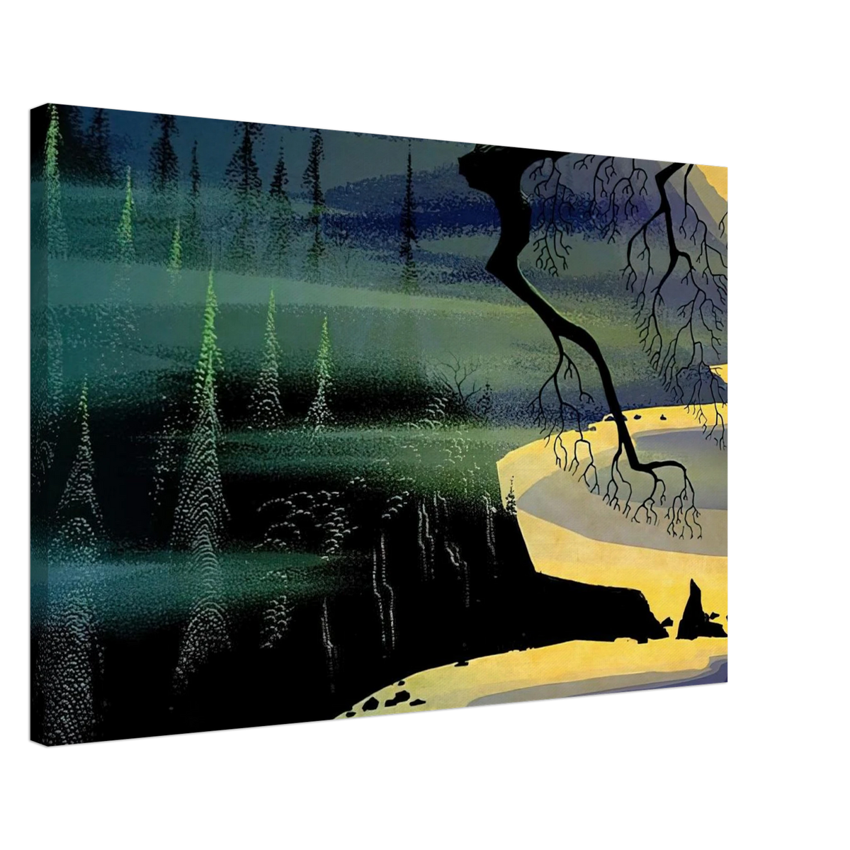Blue Mist Canvas | Eyvind Earle Canvas | Eyvind Earle Prints