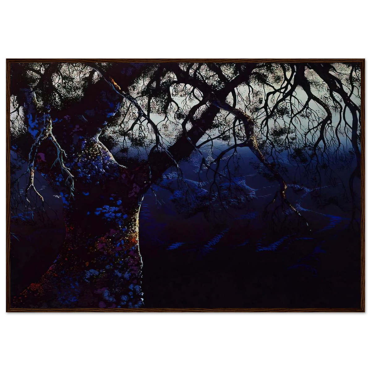 Jewel Tree Framed Poster | Eyvind Earle Framed Prints Wall Art | Eyvind Earle Prints