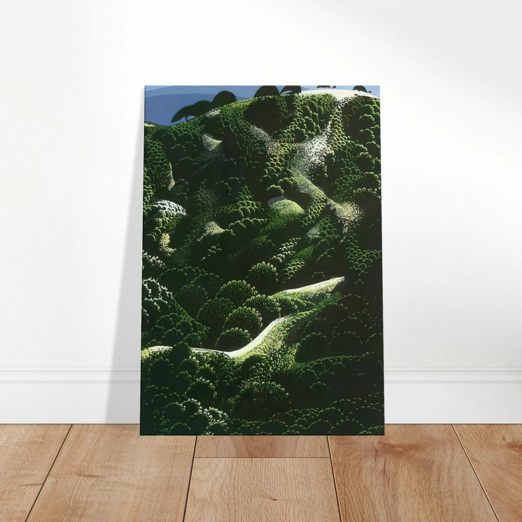 Santa Barbara Mountains Canvas | Eyvind Earle Canvas | Eyvind Earle Prints