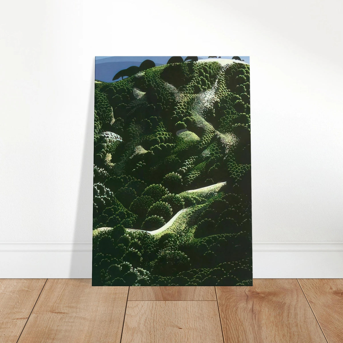 Santa Barbara Mountains Canvas | Eyvind Earle Canvas | Eyvind Earle Prints