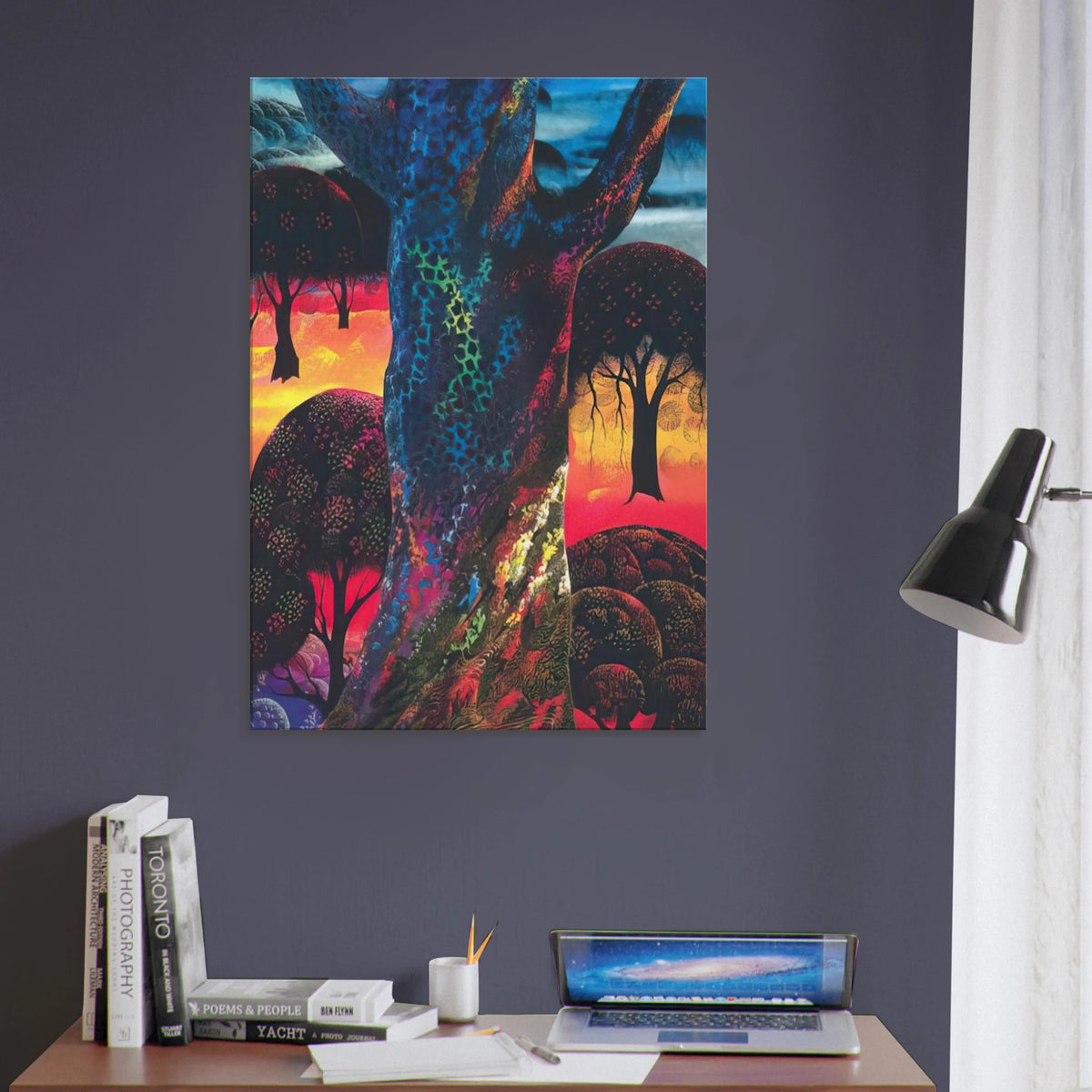 Fire Magic Canvas | Eyvind Earle Canvas | Eyvind Earle Prints