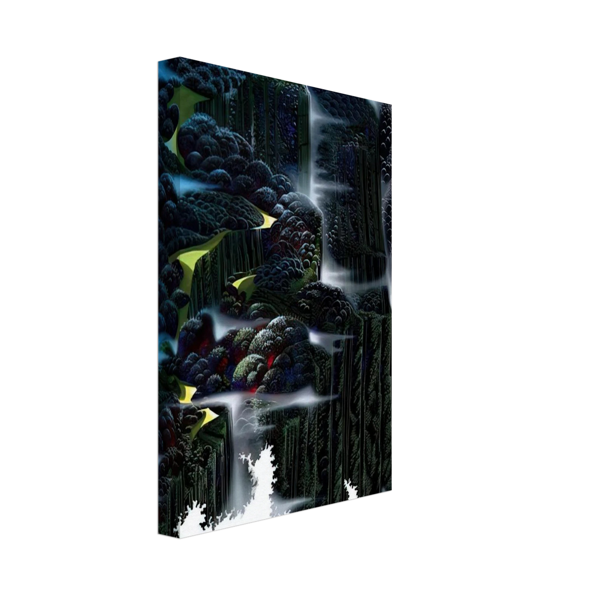 Sea Cliffs Rising Canvas | Eyvind Earle Canvas | Eyvind Earle Prints