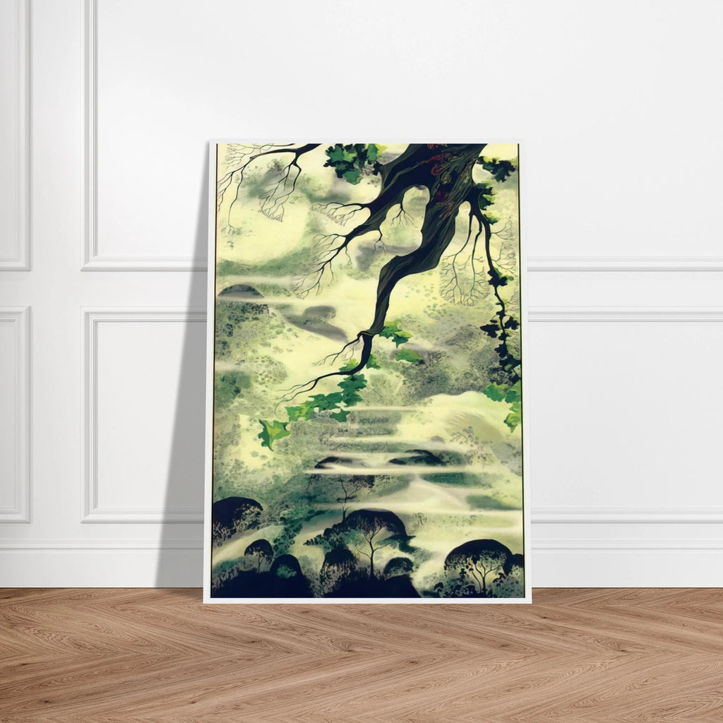 Fog Bound Framed Poster | Eyvind Earle Framed Prints Wall Art | Eyvind Earle Prints