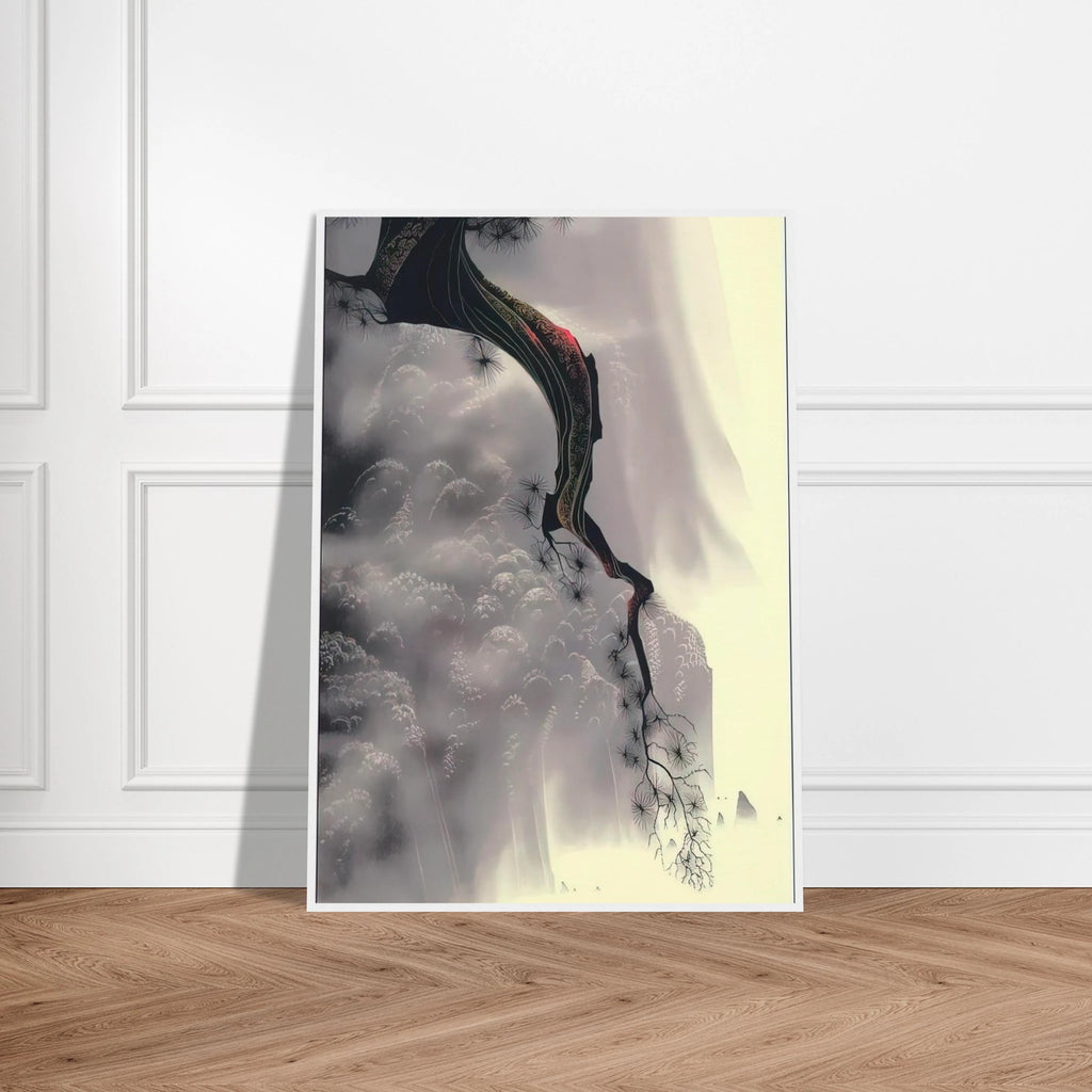 Through the Fog Framed Poster | Eyvind Earle Framed Prints Wall Art | Eyvind Earle Prints