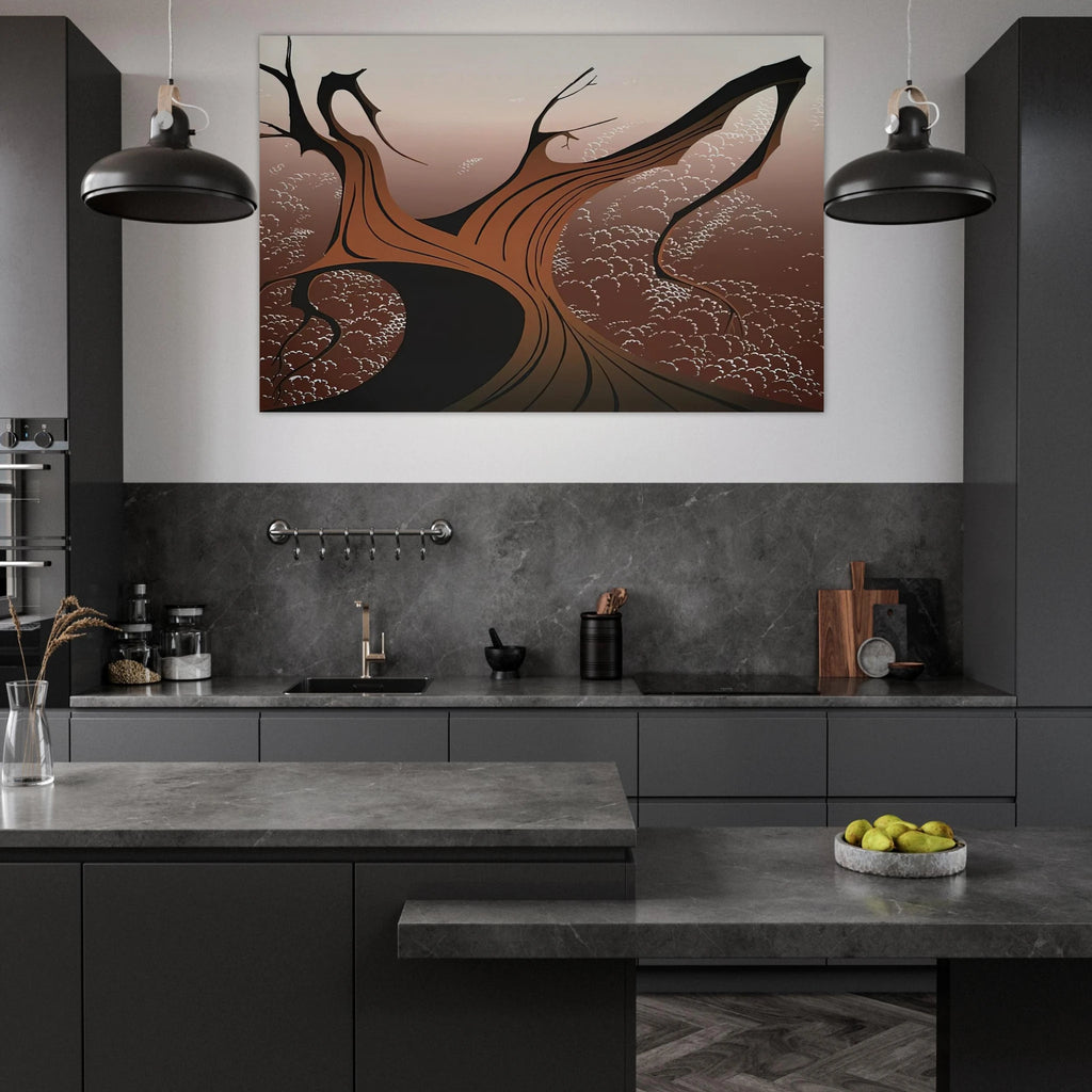 Brown Tree Poster | Eyvind Earle Poster | Eyvind Earle Prints