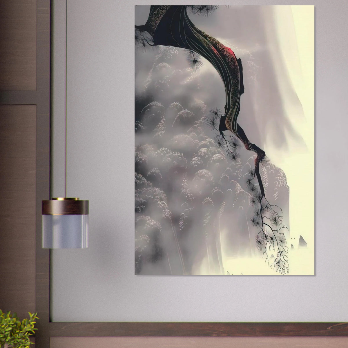 Through the Fog Poster | Eyvind Earle Poster | Eyvind Earle Prints