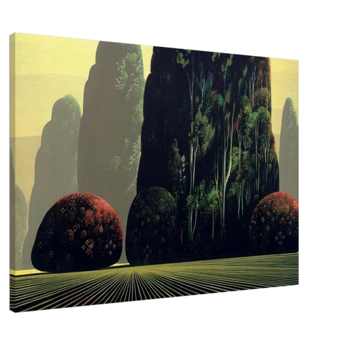 Autumn Eucalyptus Canvas | Eyvind Earle Canvas | Eyvind Earle Prints