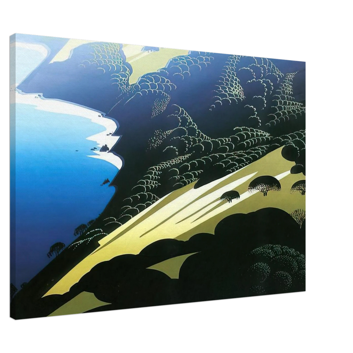 Seaside Pastures Canvas | Eyvind Earle Canvas | Eyvind Earle Prints