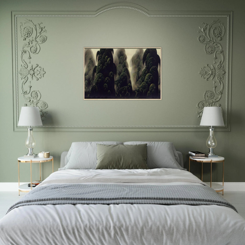 Spirit Grove Framed Poster | Eyvind Earle Framed Prints Wall Art | Eyvind Earle Prints