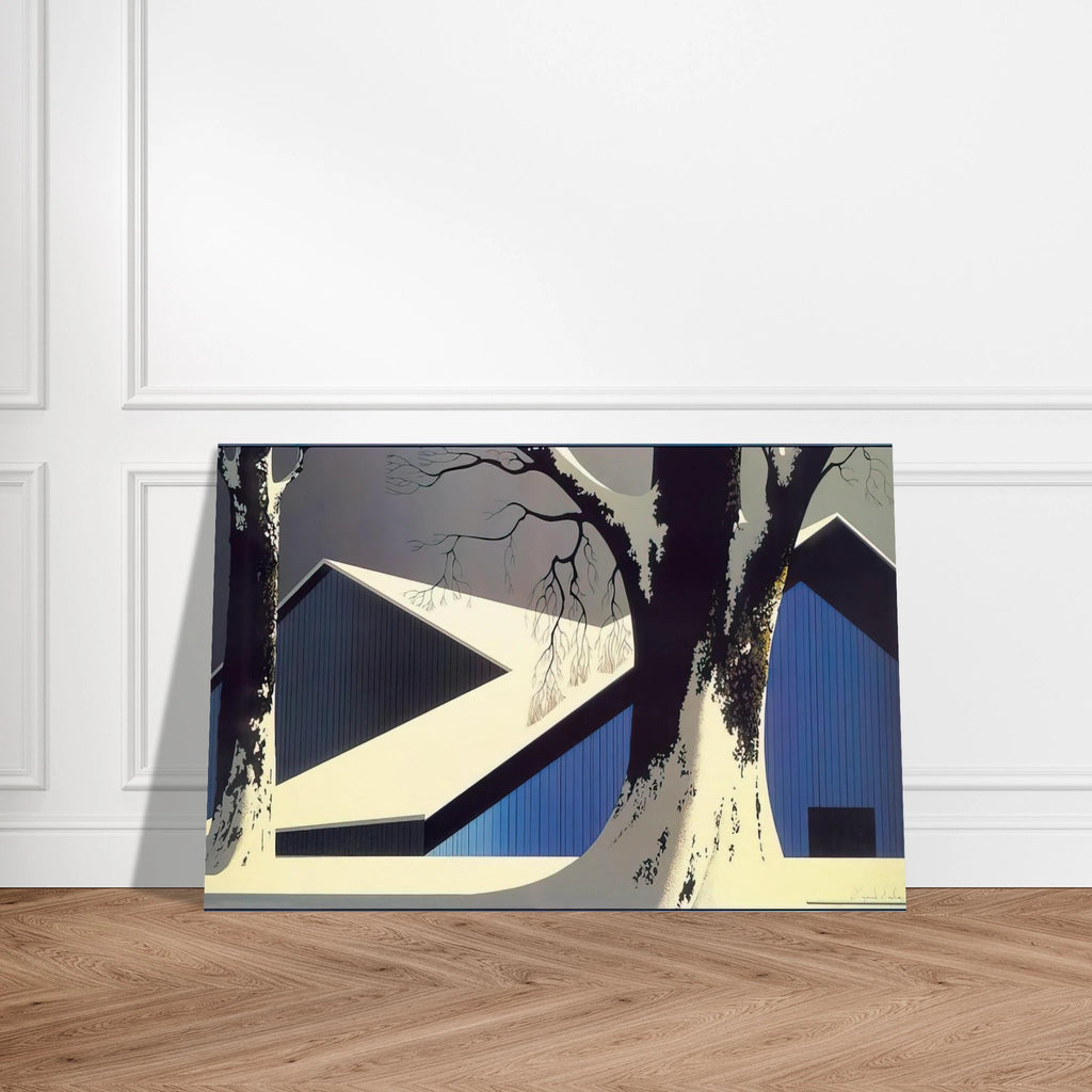 Winter Quiet Poster | Eyvind Earle Poster | Eyvind Earle Prints