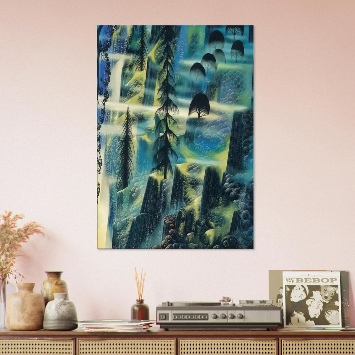 Where Eagles Fly Canvas | Eyvind Earle Canvas | Eyvind Earle Prints