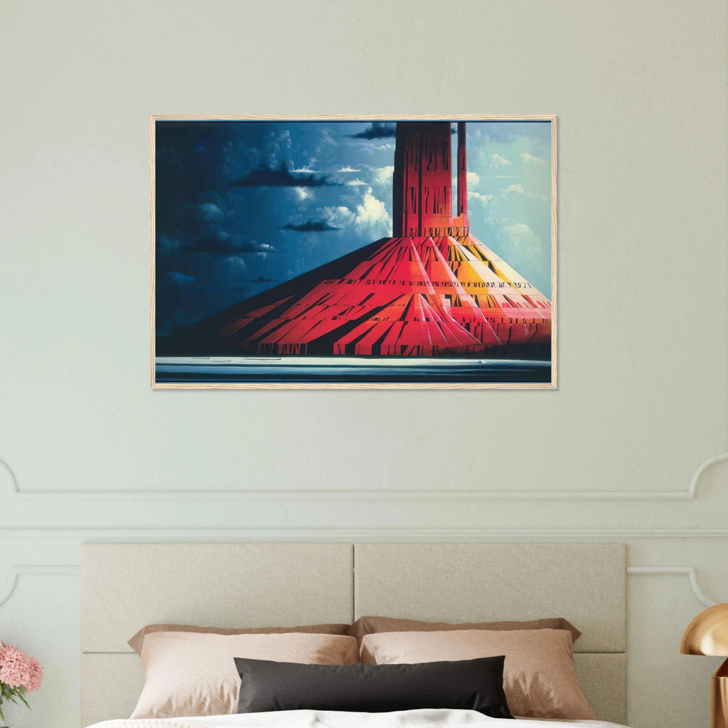 Indian Lands Framed Poster | Eyvind Earle Framed Prints Wall Art | Eyvind Earle Prints