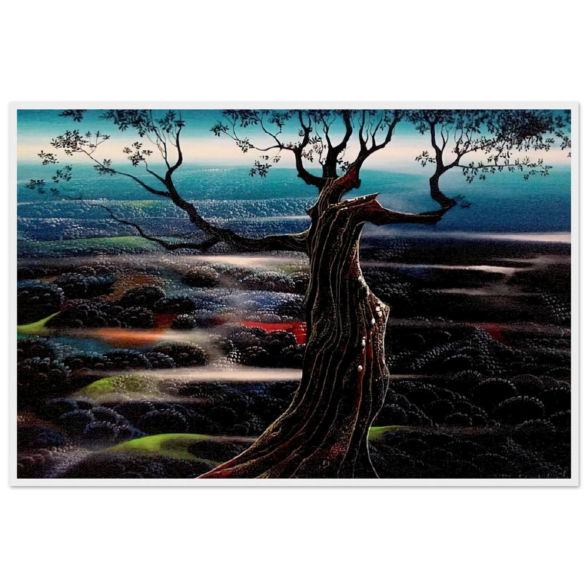 Wild Valley Framed Poster | Eyvind Earle Framed Prints Wall Art | Eyvind Earle Prints