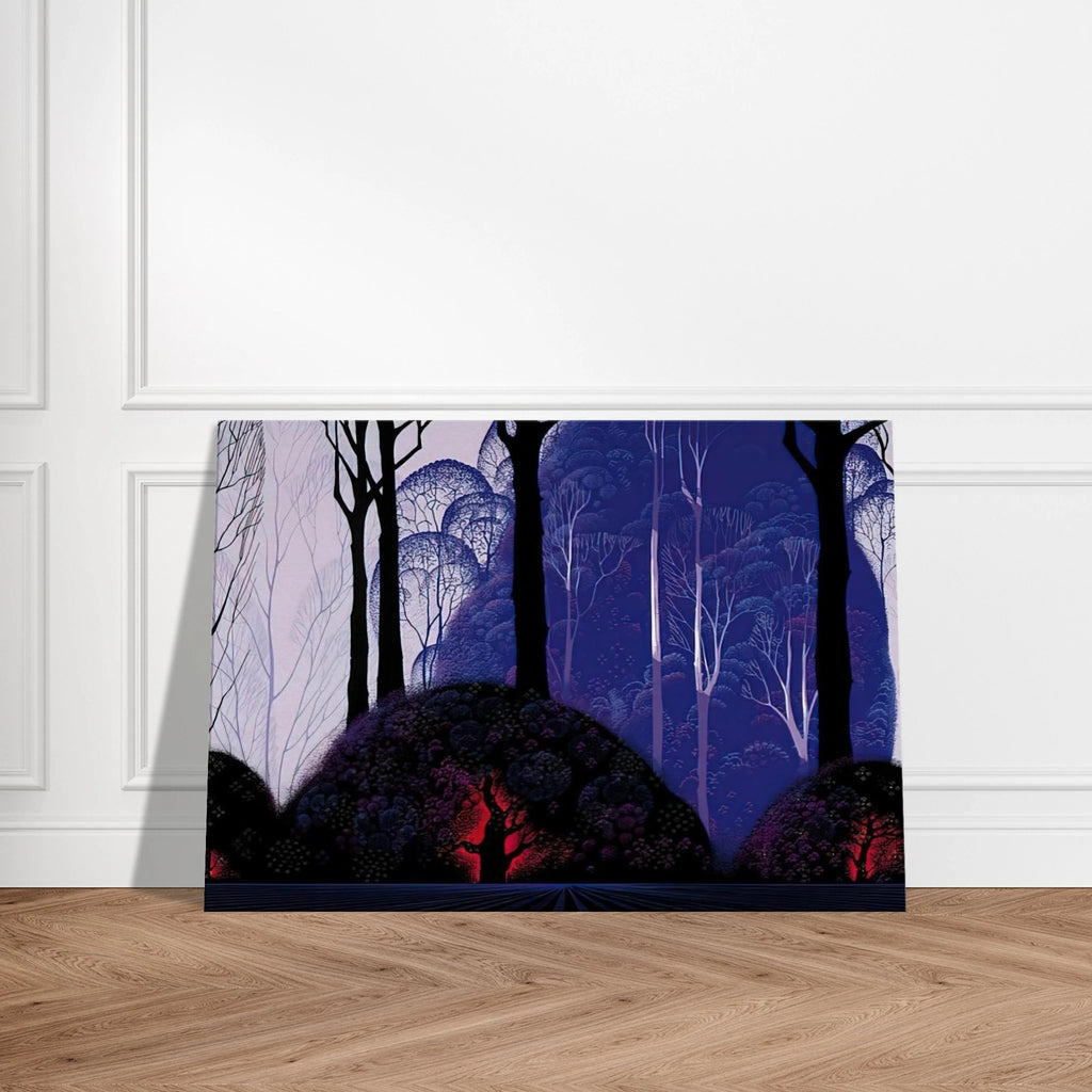 Purple Eucalyptus Canvas | Eyvind Earle Canvas | Eyvind Earle Prints