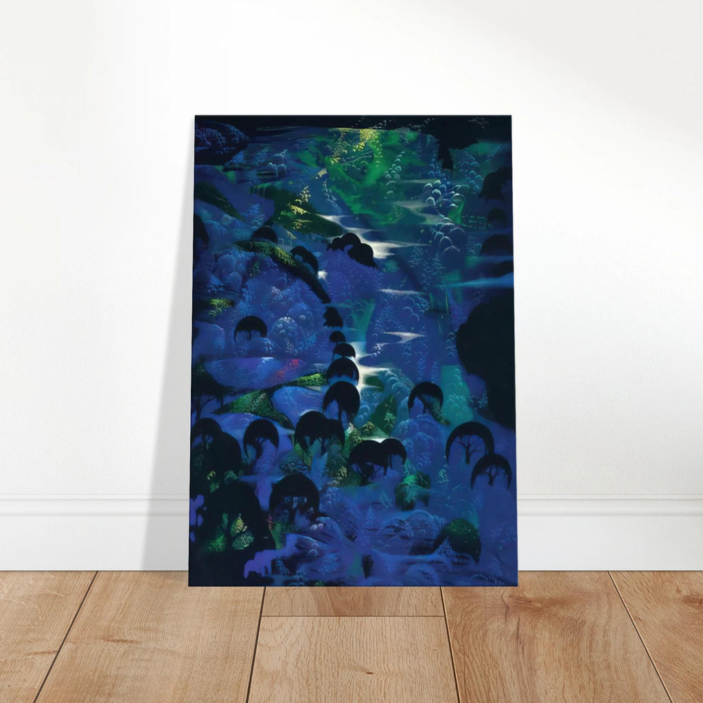 Beneath an Emerald Sky Canvas | Eyvind Earle Canvas | Eyvind Earle Prints