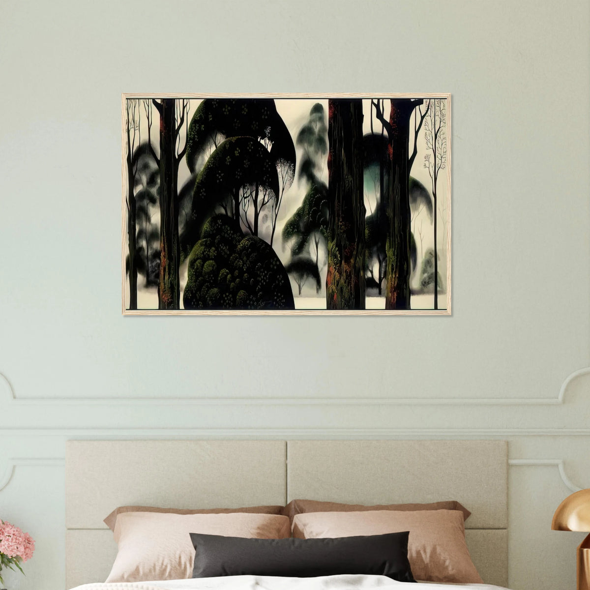 Forest Magic Framed Poster | Eyvind Earle Framed Prints Wall Art | Eyvind Earle Prints