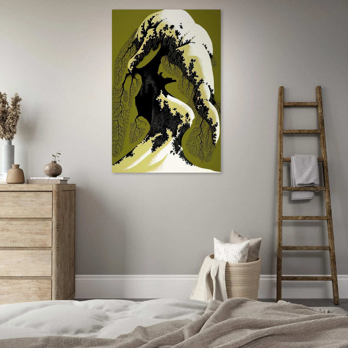 Snow Laden Poster | Eyvind Earle Poster | Eyvind Earle Prints