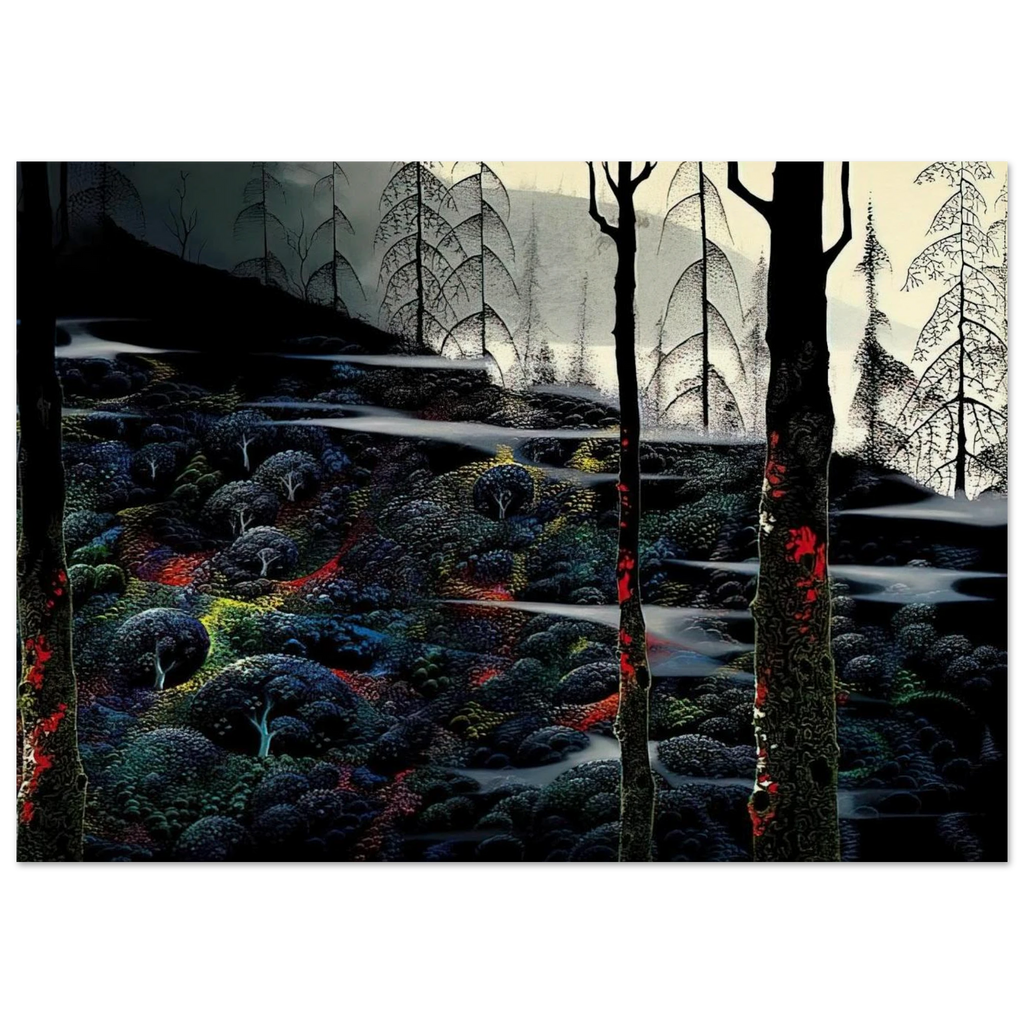 Dawn's First Light Poster | Eyvind Earle Poster | Eyvind Earle Prints