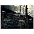 Dawn's First Light Poster | Eyvind Earle Poster | Eyvind Earle Prints