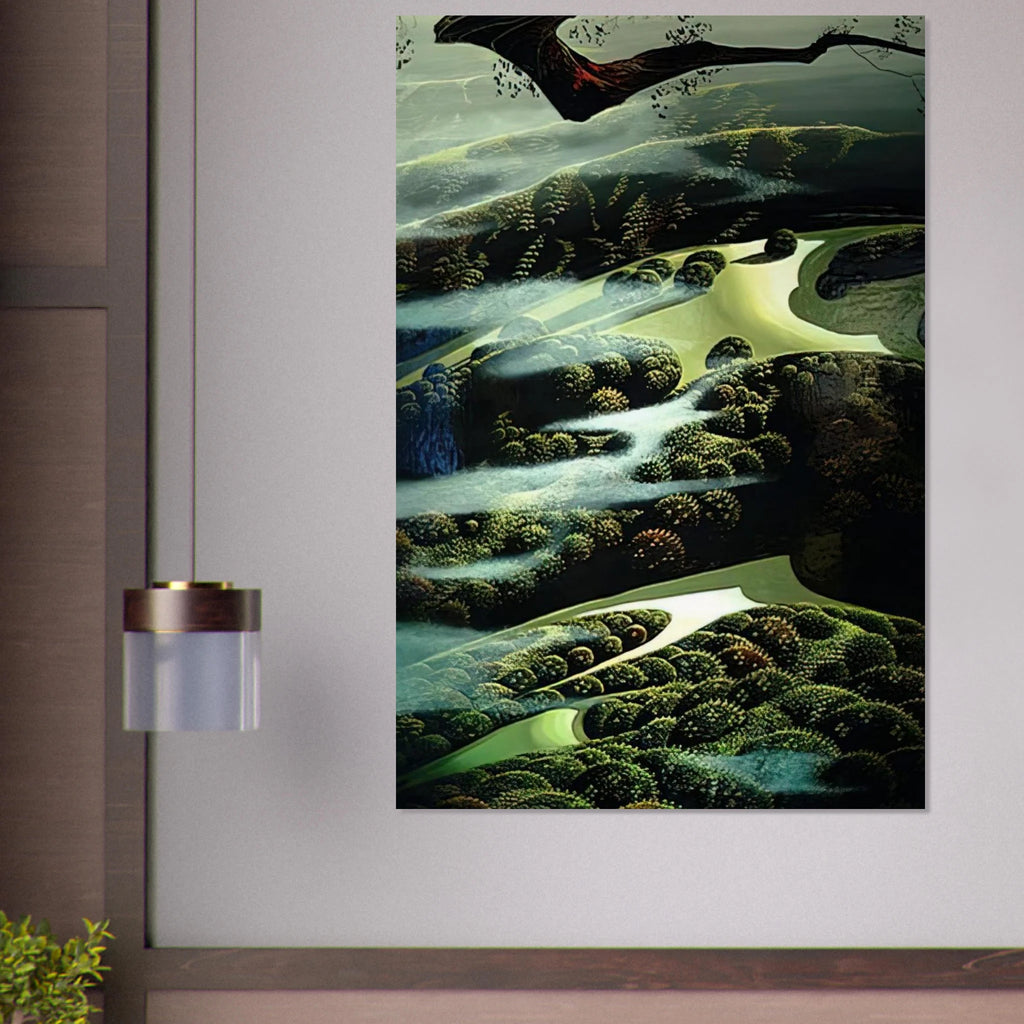Carmel Valley Memory Poster | Eyvind Earle Poster | Eyvind Earle Prints