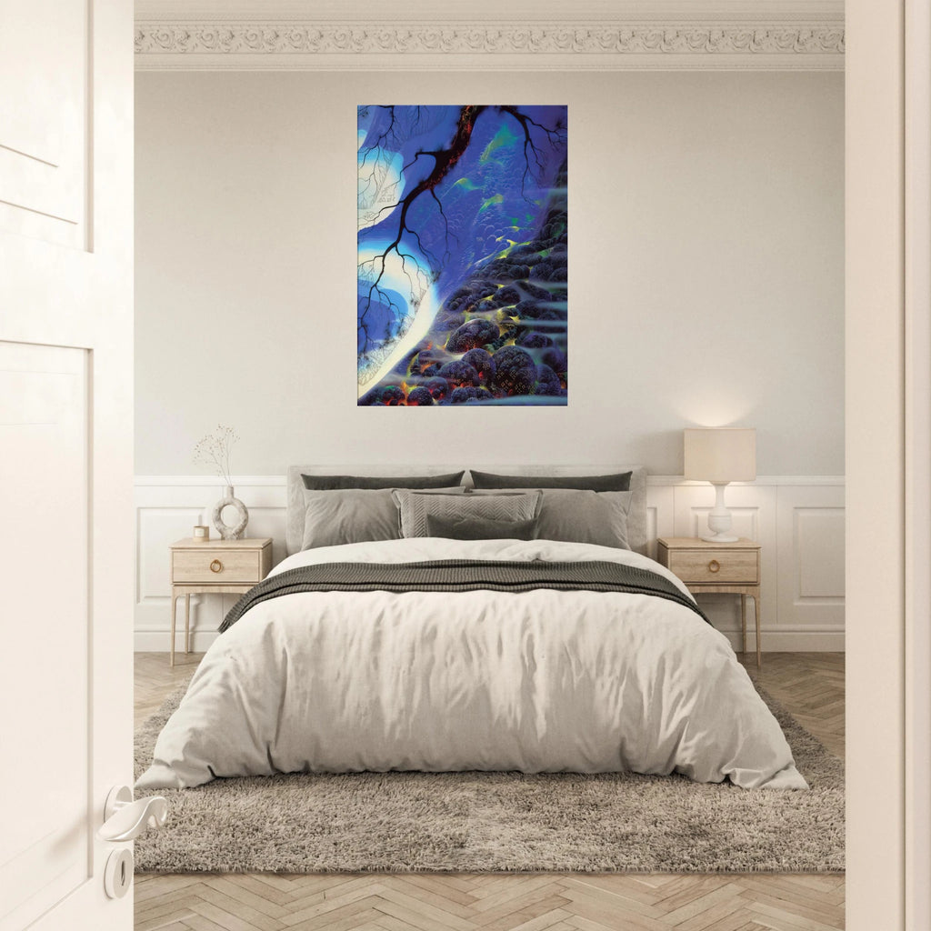 Mystical Big Sur Canvas | Eyvind Earle Canvas | Eyvind Earle Prints