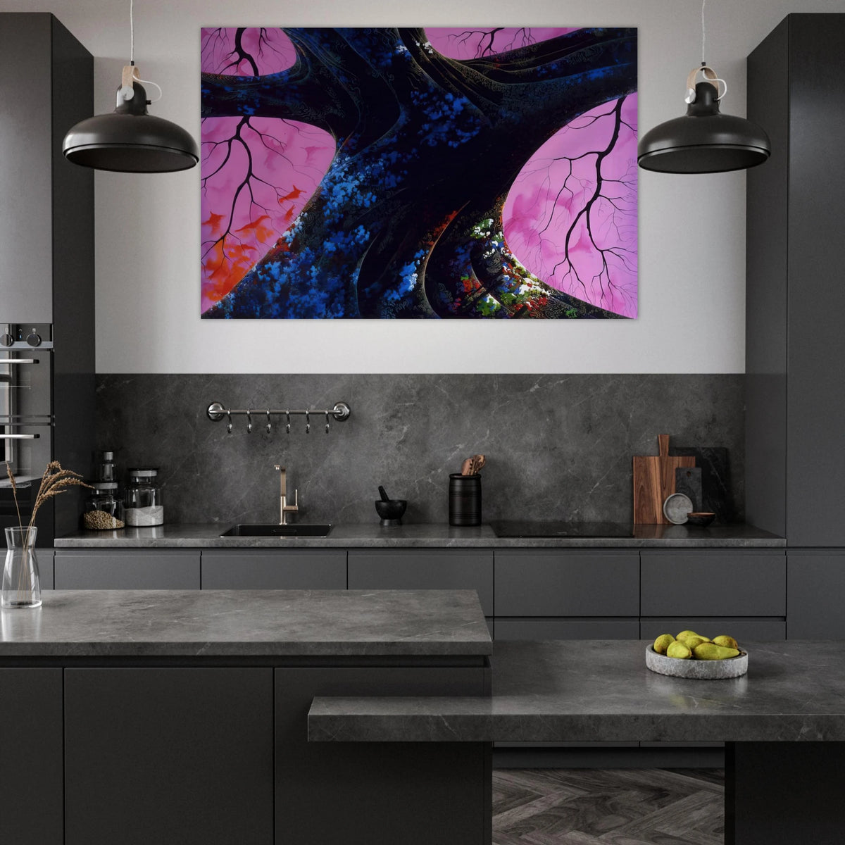 Giant Oak Poster | Eyvind Earle Poster | Eyvind Earle Prints
