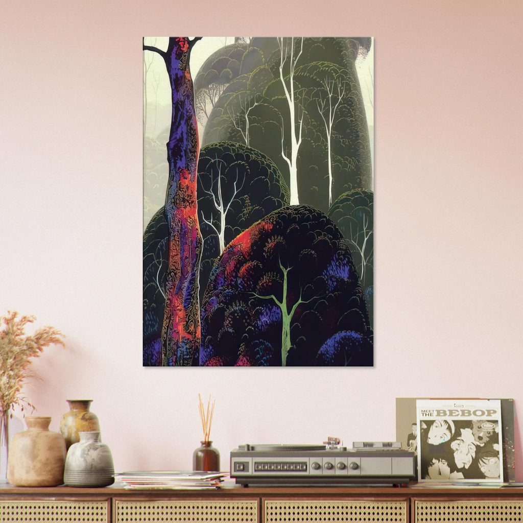 Early Autumn Canvas | Eyvind Earle Canvas | Eyvind Earle Prints