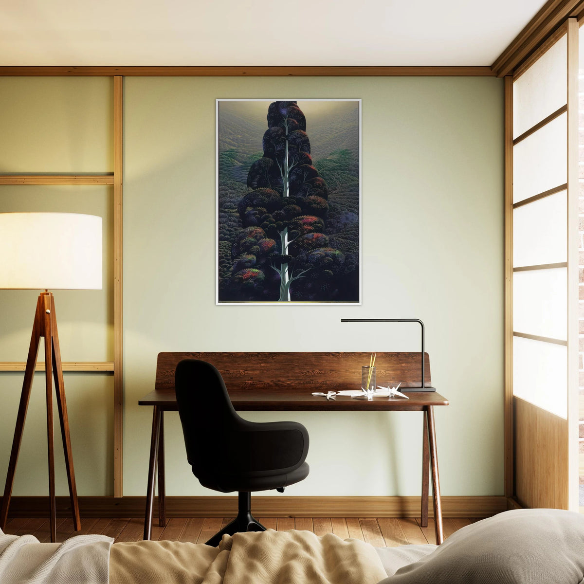 Reaching for the Sky Framed Poster | Eyvind Earle Framed Prints Wall Art | Eyvind Earle Prints