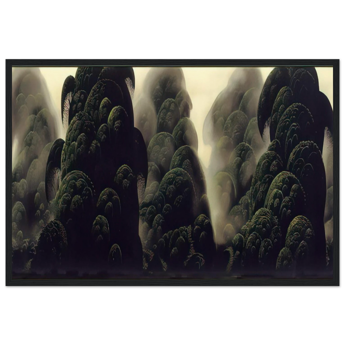 Spirit Grove Framed Poster | Eyvind Earle Framed Prints Wall Art | Eyvind Earle Prints