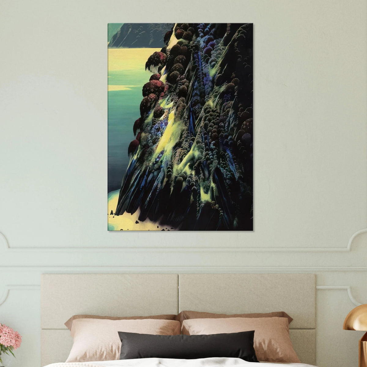 Big Sur Poem Canvas | Eyvind Earle Canvas | Eyvind Earle Prints