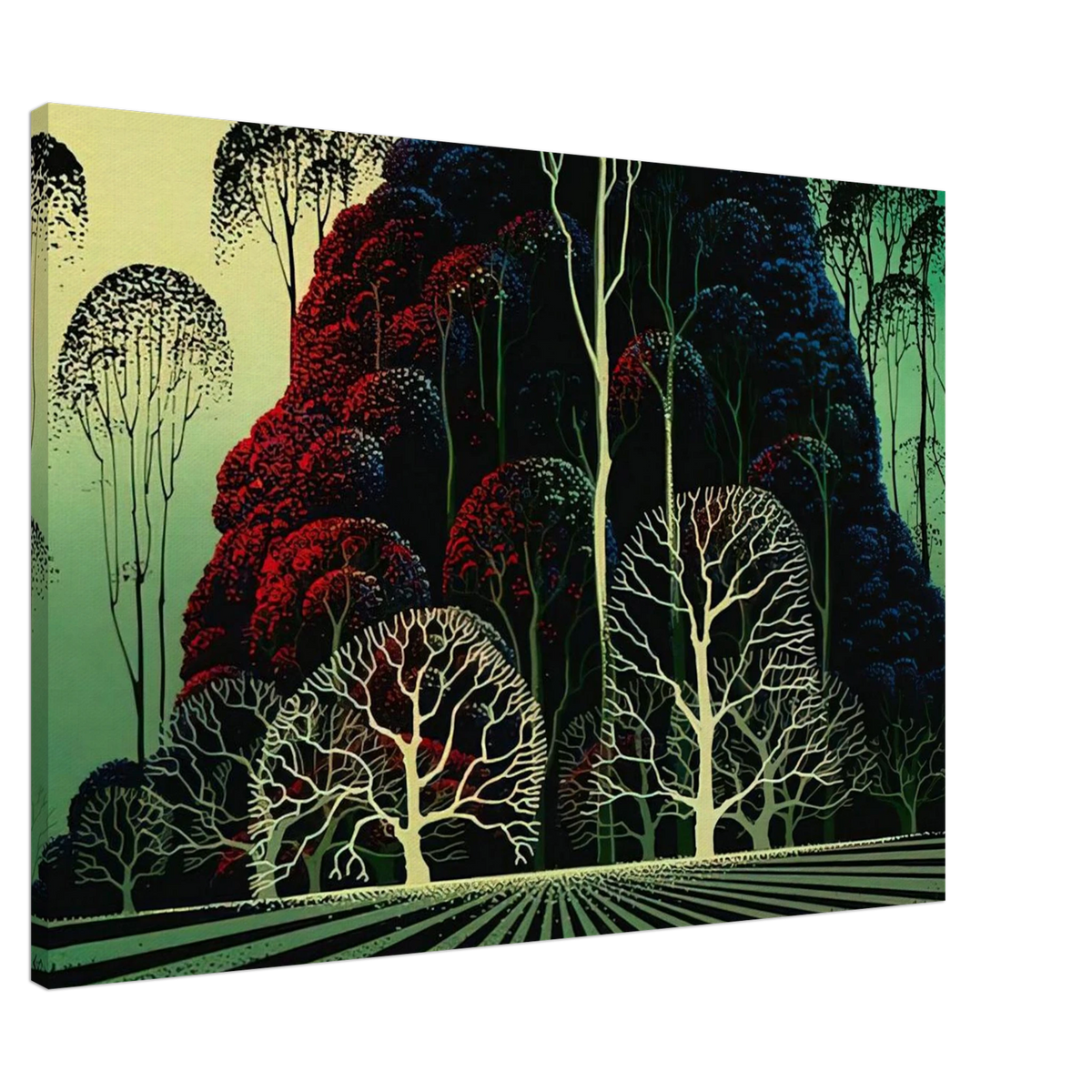 Eucalyptus Forest Canvas | Eyvind Earle Canvas | Eyvind Earle Prints