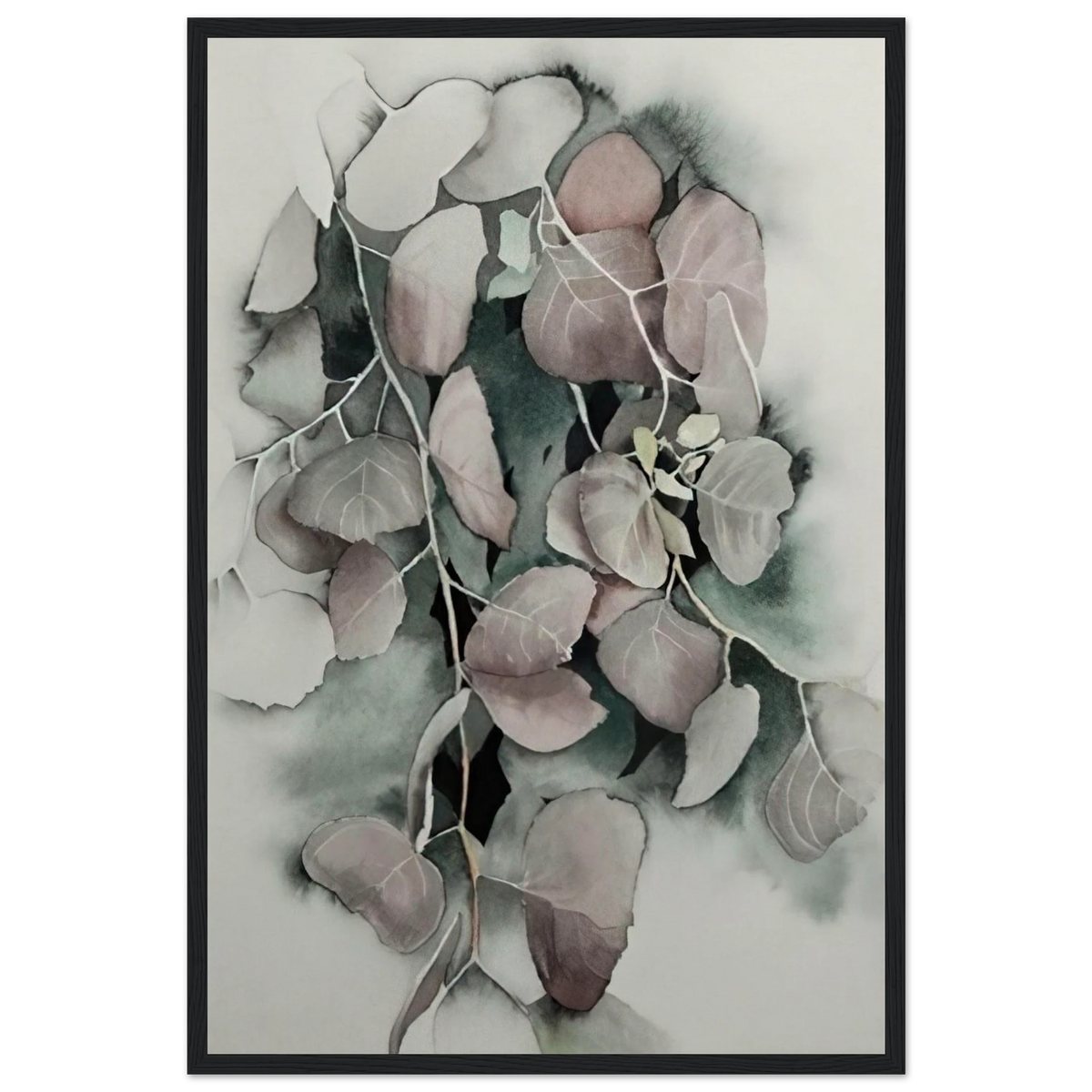 Autumn Leaves Framed Poster | Eyvind Earle Framed Prints Wall Art | Eyvind Earle Prints