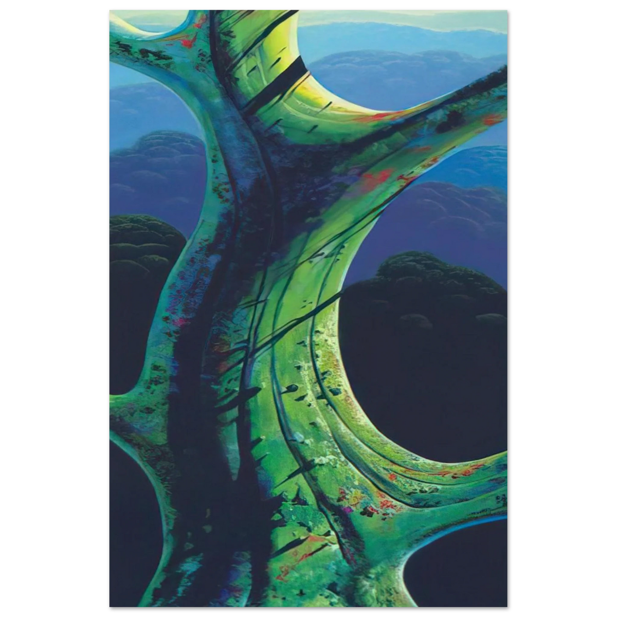Sky Reach Poster | Eyvind Earle Poster | Eyvind Earle Prints