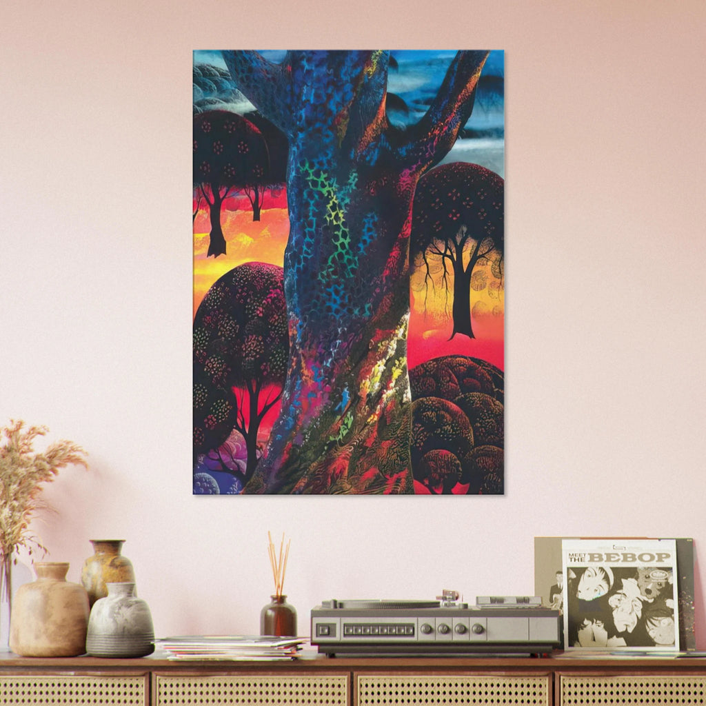 Fire Magic Canvas | Eyvind Earle Canvas | Eyvind Earle Prints
