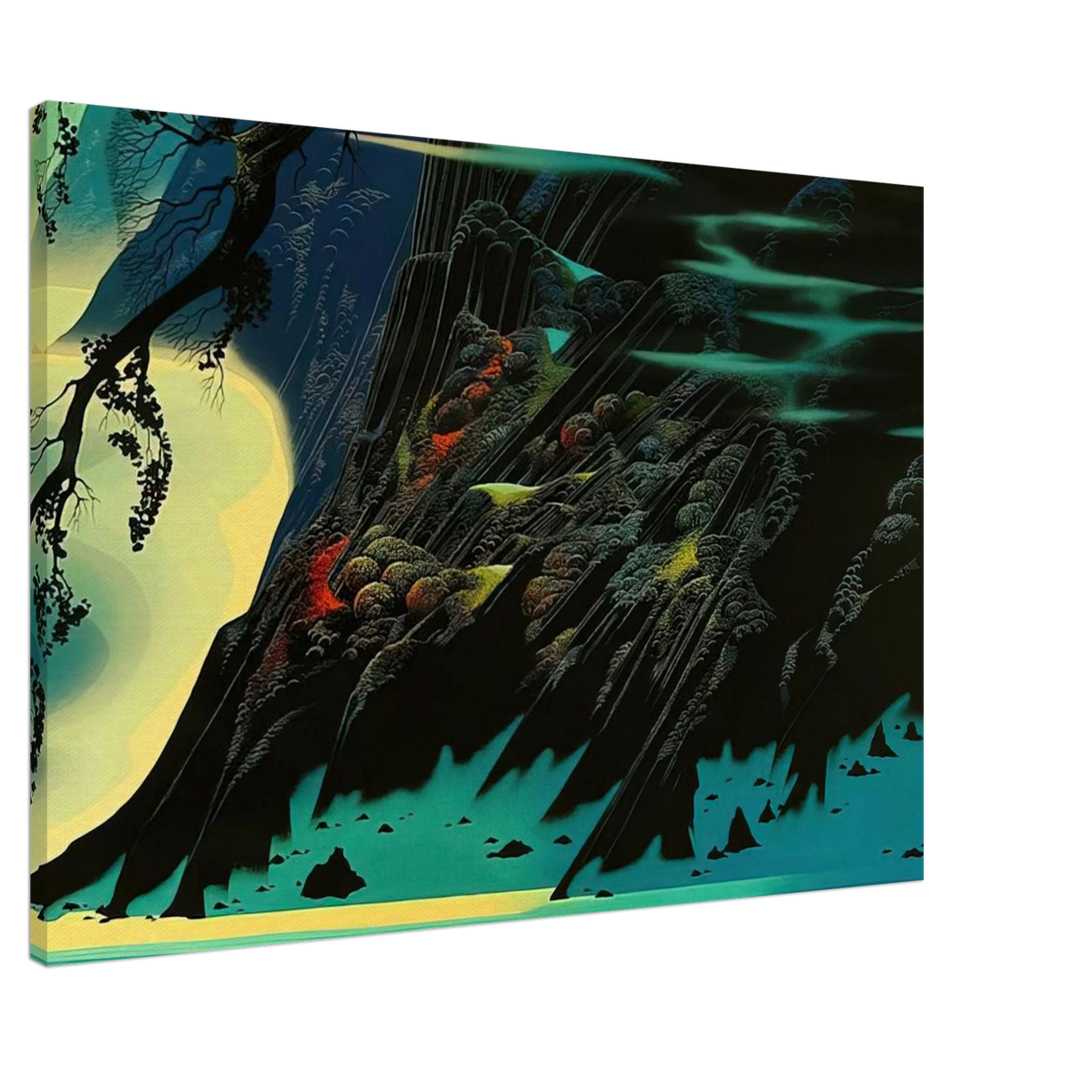 Coastal Magic Canvas | Eyvind Earle Canvas | Eyvind Earle Prints