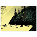 Spruce Redwood and Pine Poster | Eyvind Earle Poster | Eyvind Earle Prints