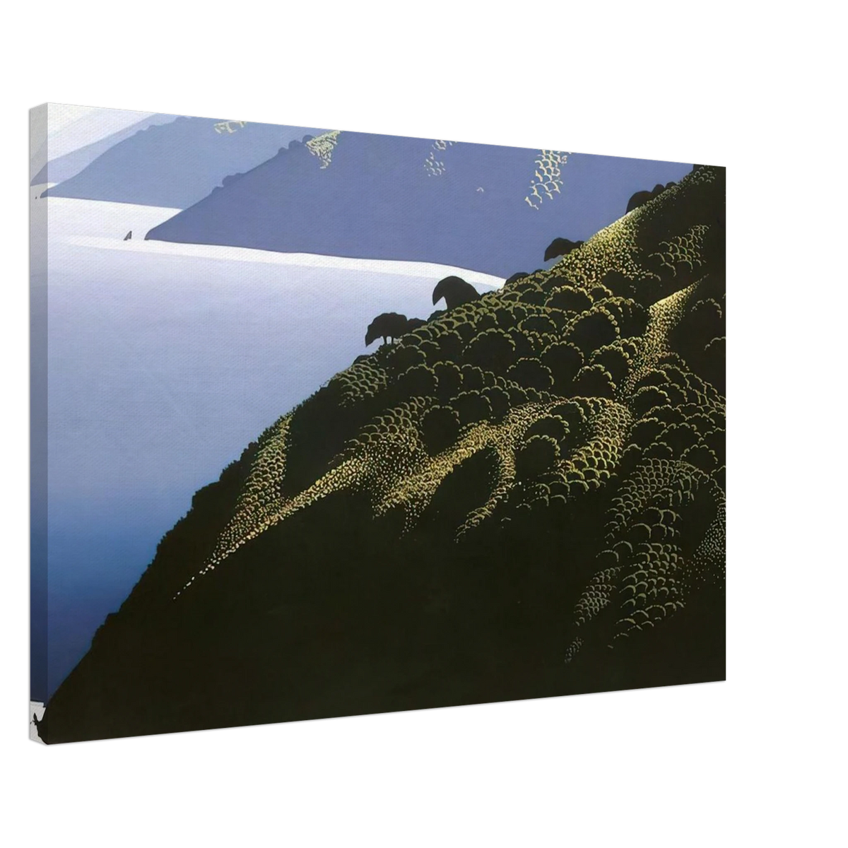 Big Sur Calm Canvas | Eyvind Earle Canvas | Eyvind Earle Prints