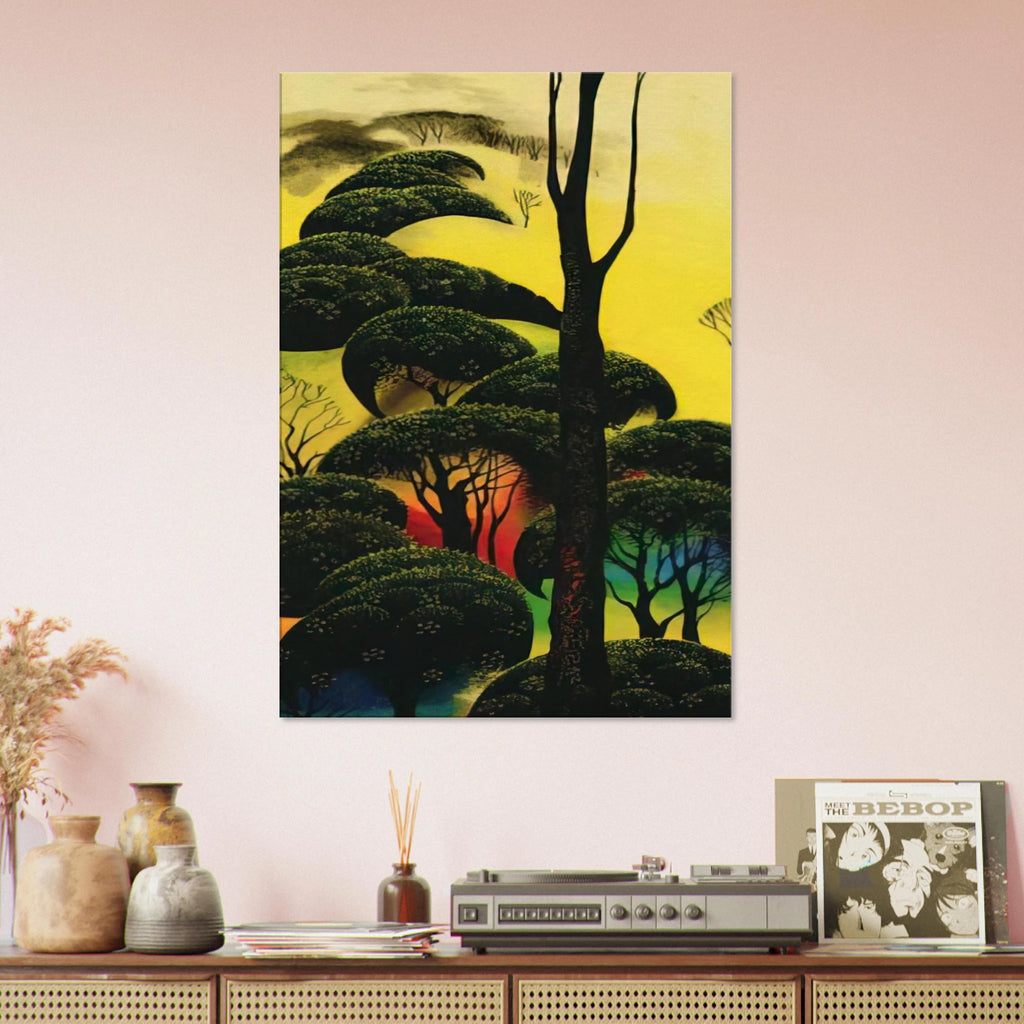 Climbing Oaks Canvas | Eyvind Earle Canvas | Eyvind Earle Prints