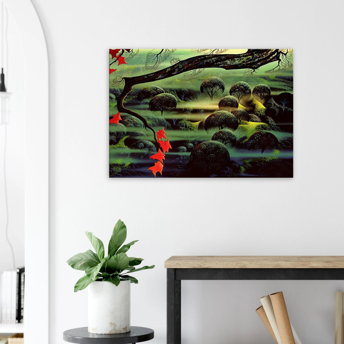 Valley of Mystery Canvas | Eyvind Earle Canvas | Eyvind Earle Prints