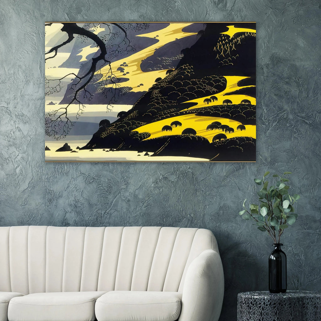 Coastal Fog Poster | Eyvind Earle Poster | Eyvind Earle Prints