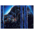 Moonlit Eucalyptus Poster | Eyvind Earle Poster | Eyvind Earle Prints