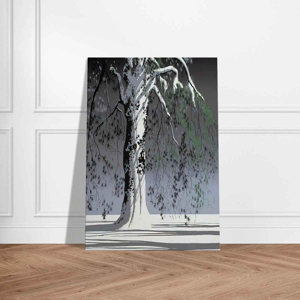 Fir Tree In Snow Canvas | Eyvind Earle Canvas | Eyvind Earle Prints