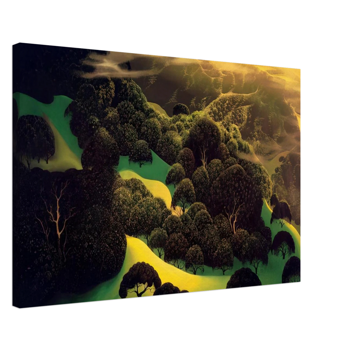 Deep Wilderness Canvas | Eyvind Earle Canvas | Eyvind Earle Prints