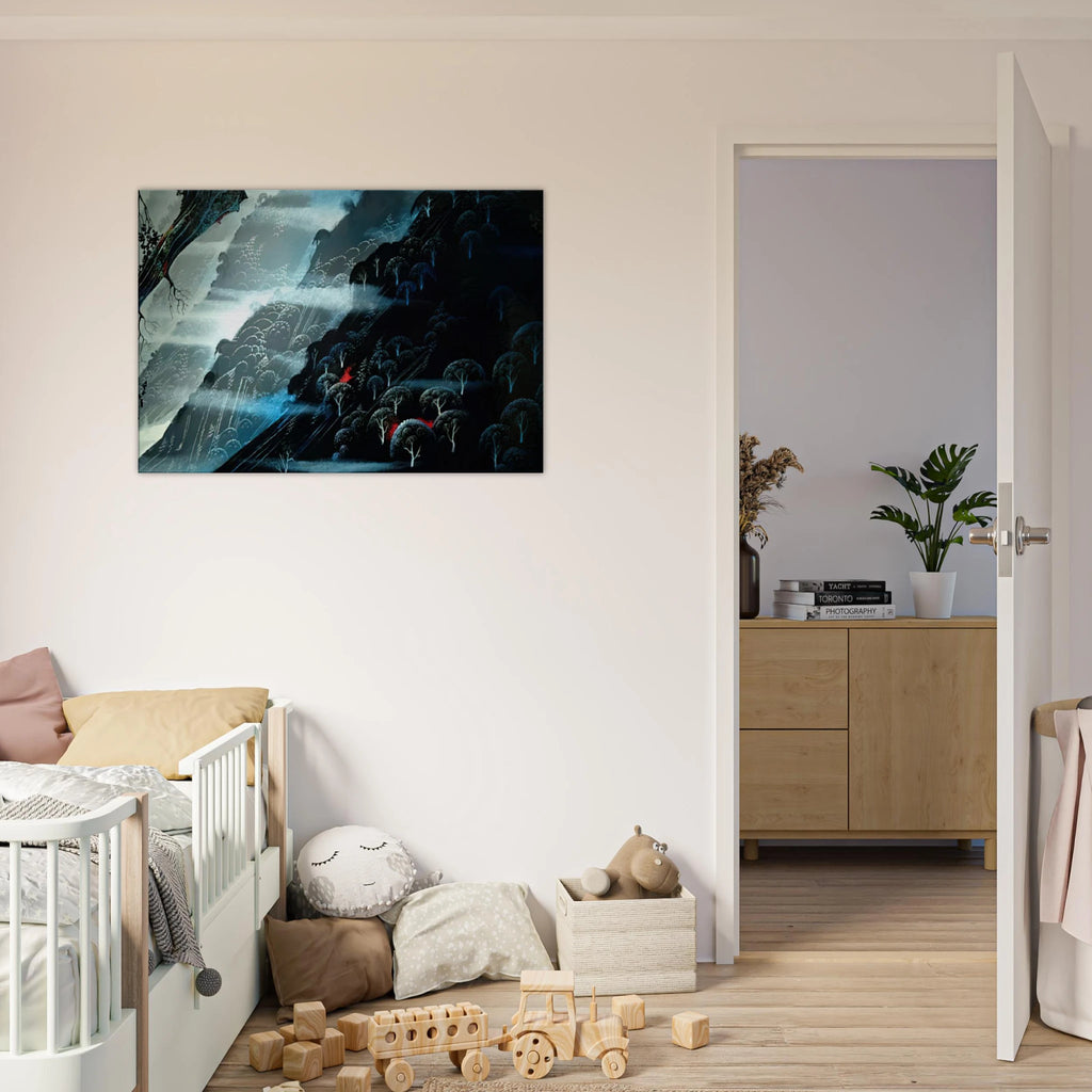 Coastline Fogl Canvas | Eyvind Earle Canvas | Eyvind Earle Prints